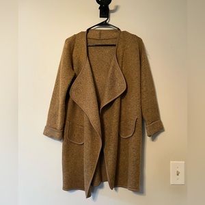 SHEIN medium tan brown cardigan jacket